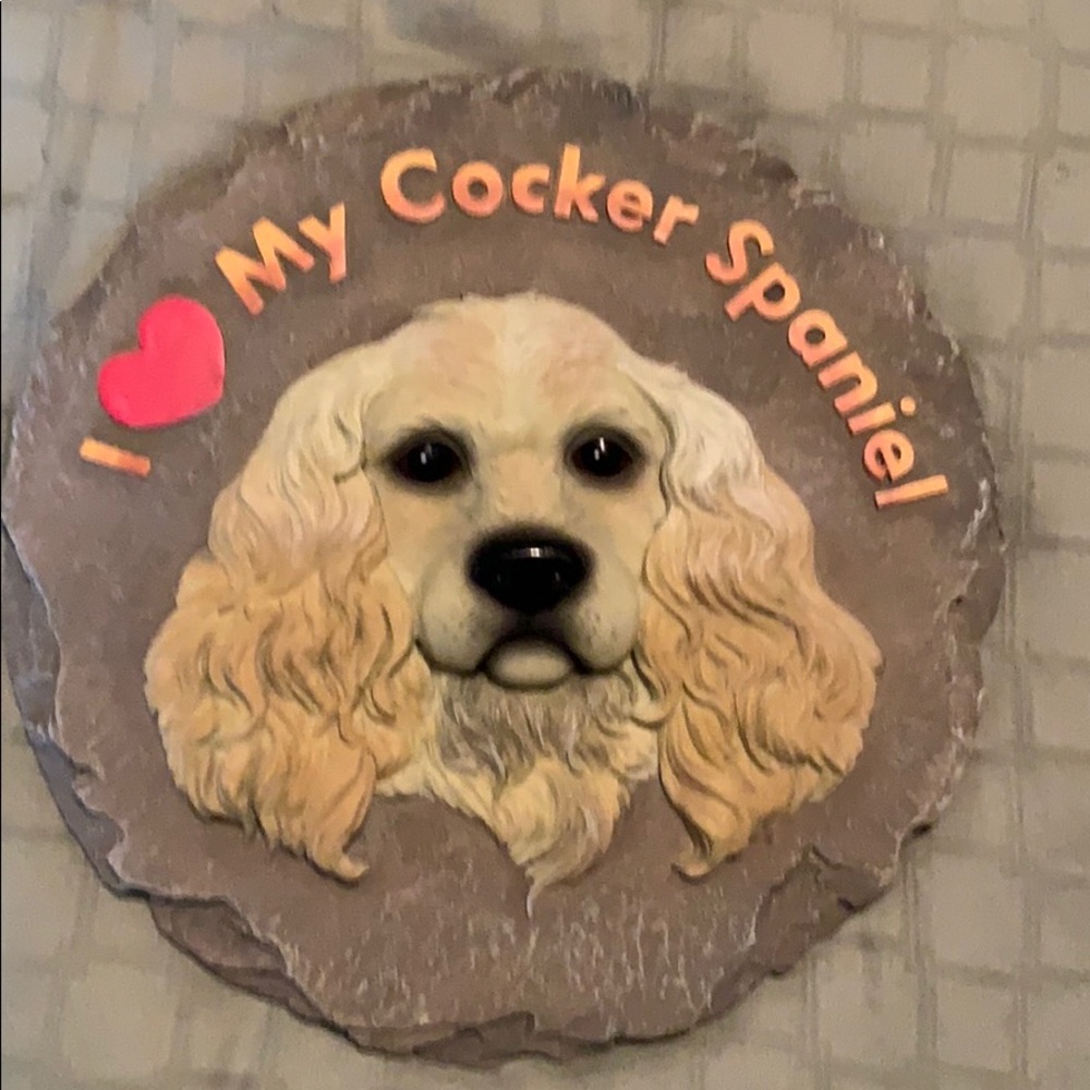 Cocker Spaniel Plaque